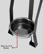 MK2 – Ultraleichter Skelett Kohlekorb